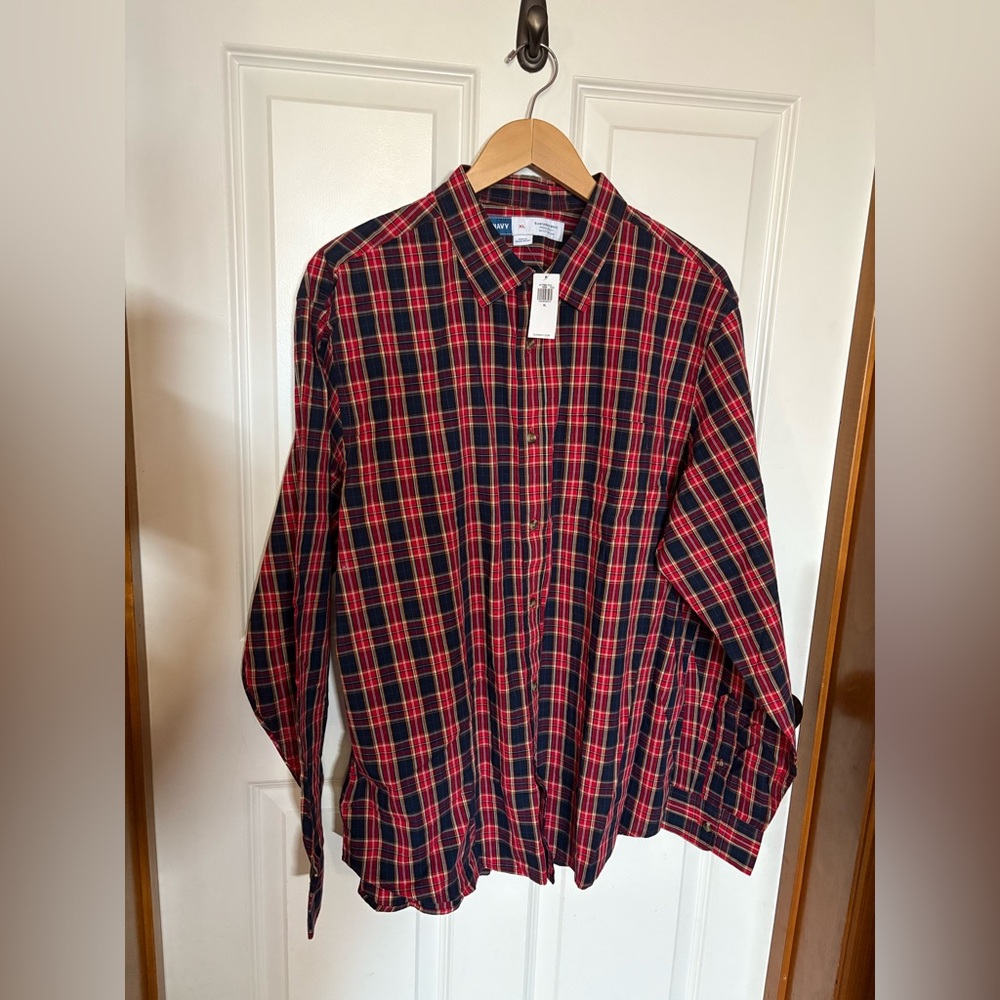 Old Navy Plaid Button Down Shirt